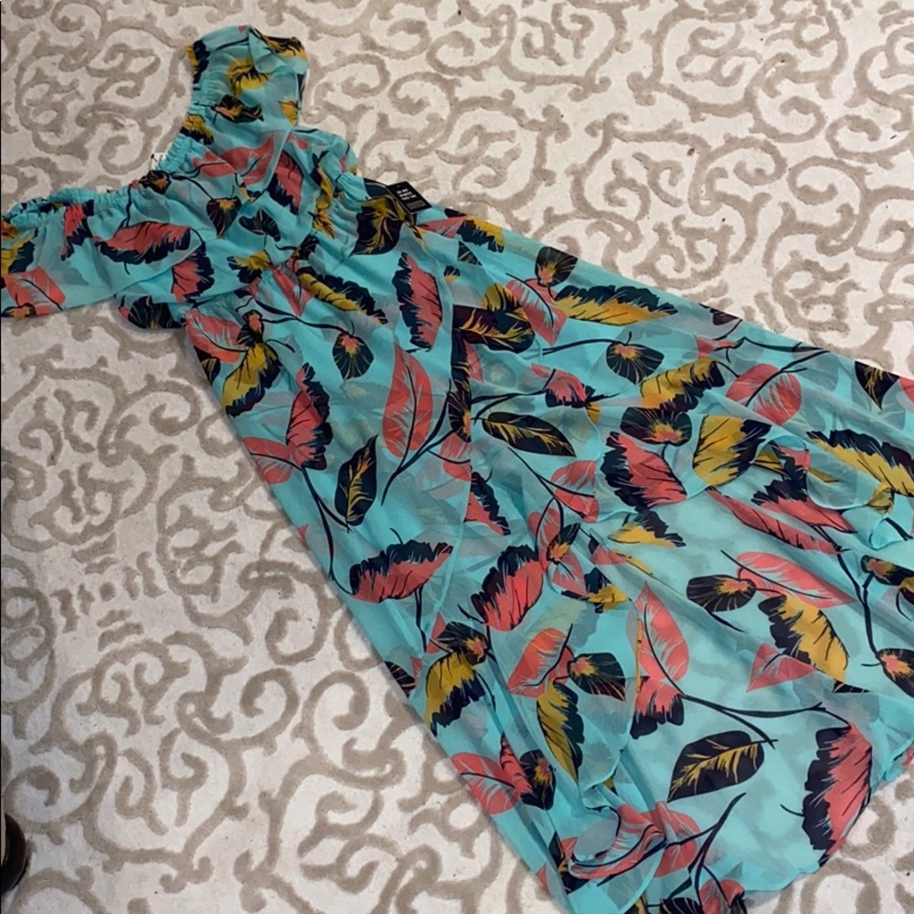 Express feather dress